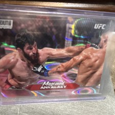 Topps 2025 Stadium Club Chrome UFC Magomed Ankalaev C-177 Trading Card