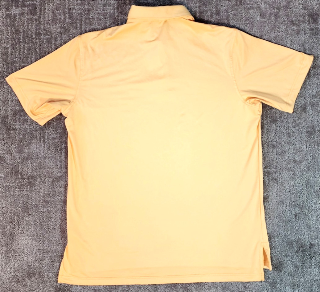 Peter Millar Summer Comfort Solid Jersey Polo Tan… - image 2