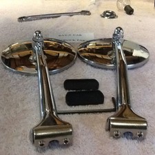 35 37 38 39 40 41 49 52 Chevy New Pair Long Arm Vintage Style Side View Mirrors