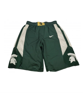 michigan state authentic basketball shorts