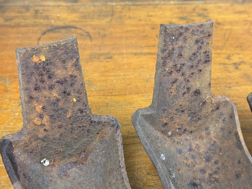 4 PIEDI, gambe antiche per stufe ~ WINCROFT? Anteriore ""W"" senza chip senza crepe - Foto 19 di 24