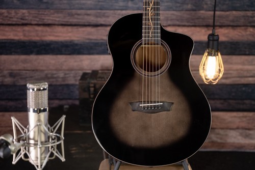 Washburn BTS9VCECH Bella Tono Vite S9V Studio Acoustic Electric Guitar - Picture 7 of 9