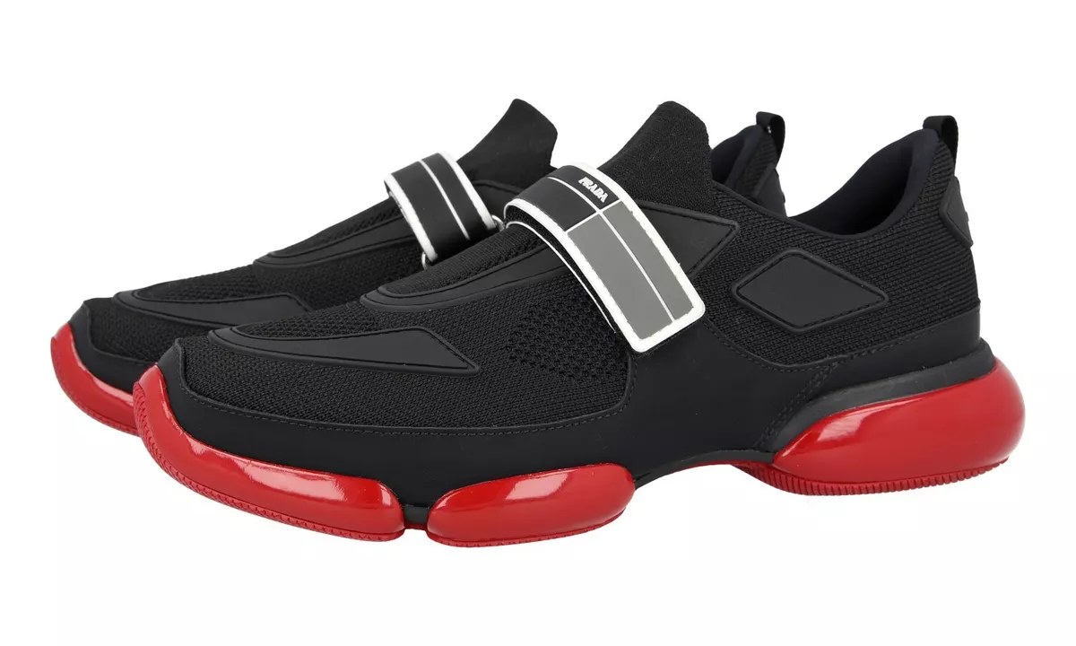 Prada cloudbust shop black red
