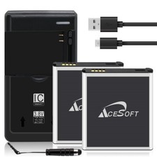 Grade A 2 3700mAh Battery 5 Accessory For Samsung Galaxy K Zoom C1158 C1115