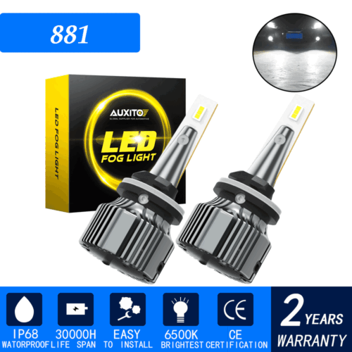 2X AUXITO LED Fog Driving Lights Bulb 881 862 886 889 894 896 898 Cool White EOD - 第 1/11 張圖片