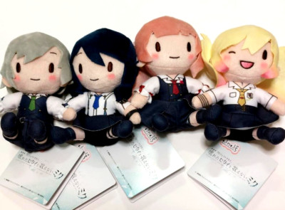 Project Sekai Movie Leo/need Fuwapuchi Mini Plush Doll Set of 4 SEGA Japan NEW