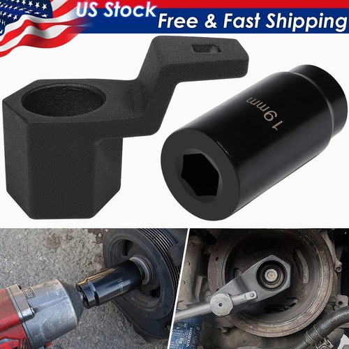 50mm Crank Pulley Wrench & 19mm Harmonic Balancer Socket Tool for Honda