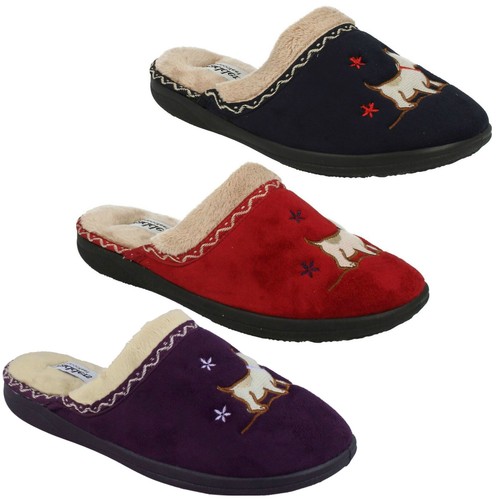 padders ladies mule slippers