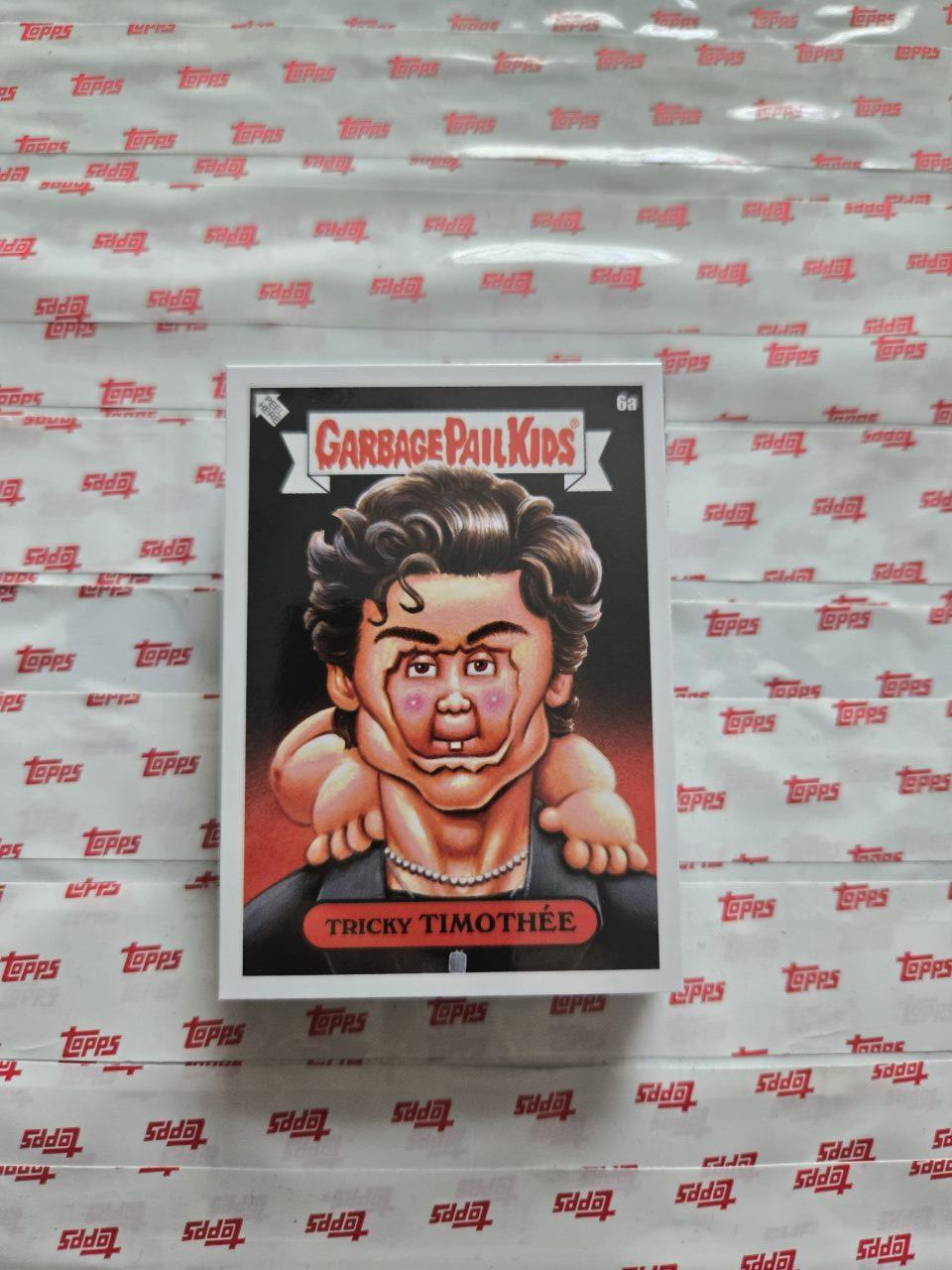 2024 Topps Garbage Pail Kids Media Menace #6a Tricky Timothee front