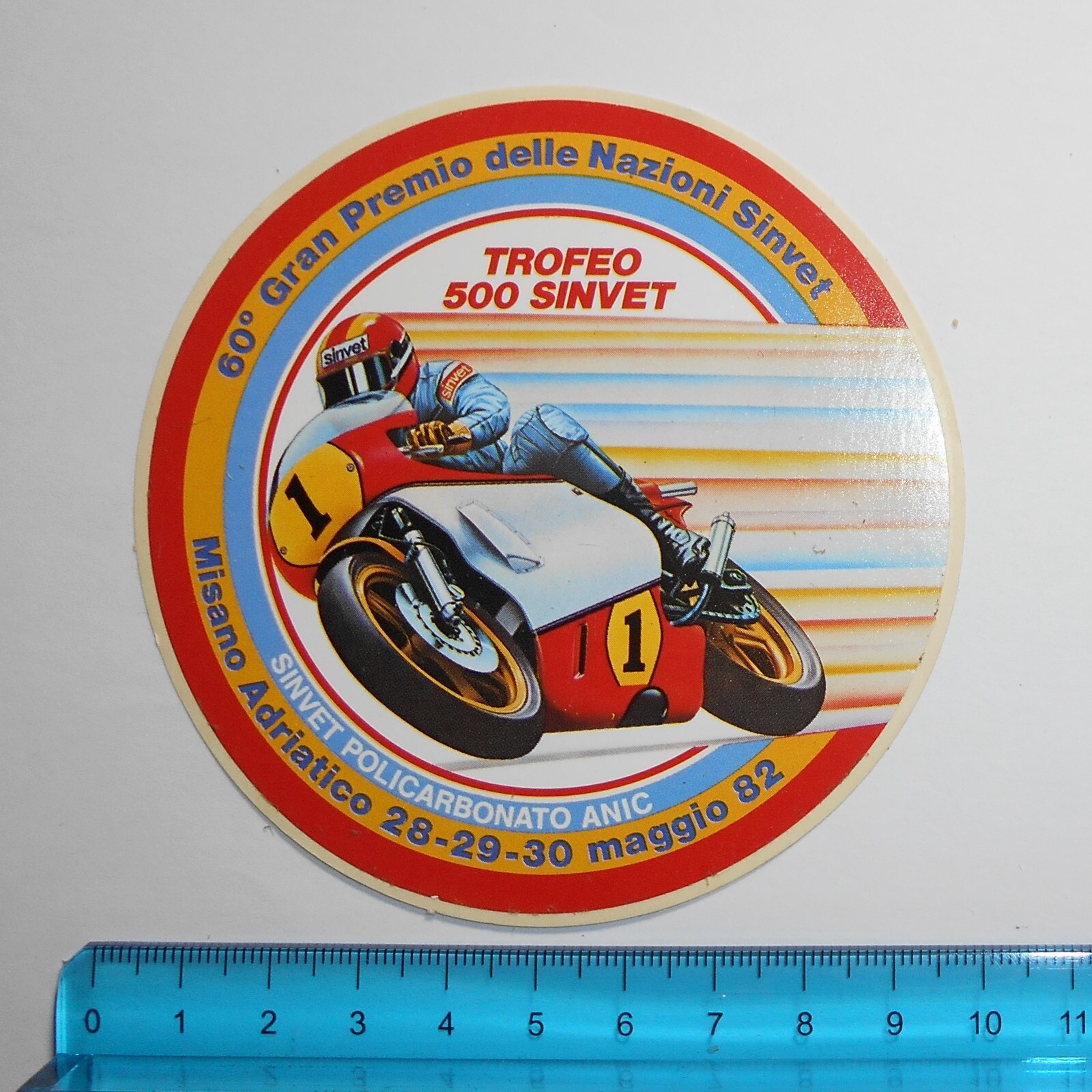 Sticker Vintage Auto/Moto – Autocollant Malaguti – Tuning – Occasion