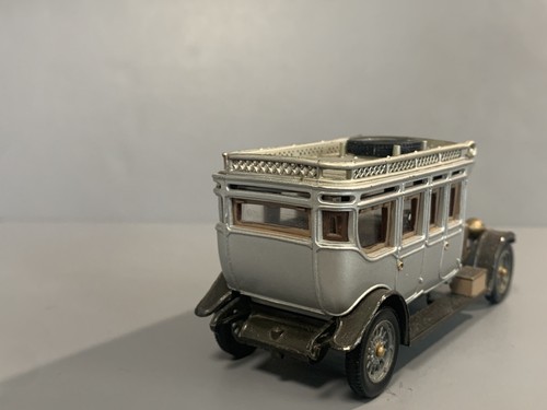 Coche diecast vintage Corgi Rolls Royce 1912 Silver Ghost 40/50 hecho en Gran Bretaña - Imagen 3 de 11