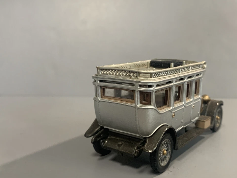Vintage Corgi Diecast Car Rolls Royce 1912 Silver Ghost 40/50 Made in Great Brit - Image 3 of 4