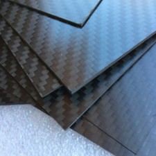 Matt Finish Carbon Fibre Plate Fibre Panel Sheet 3K Twill Weave 0.5 1 1.5 2 3mm — image 5