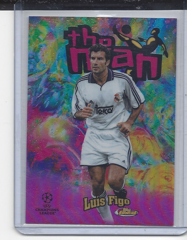 LUIS FIGO 2022-23 TOPPS FINEST THE MAN SSP RARE REFRACTOR #5 | eBay