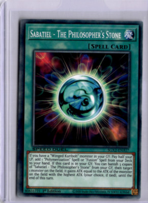 #SGX2-ENA17 - SABATIEL - DER STEIN DER PHILOSOPHEN - SPEED DUEL GX - YU-GI-OH