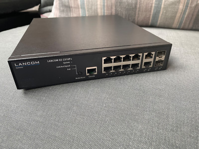 LANCOM GS-2310P+ 10 Port Gigabit Ethernet / SFP PoE+ Switch