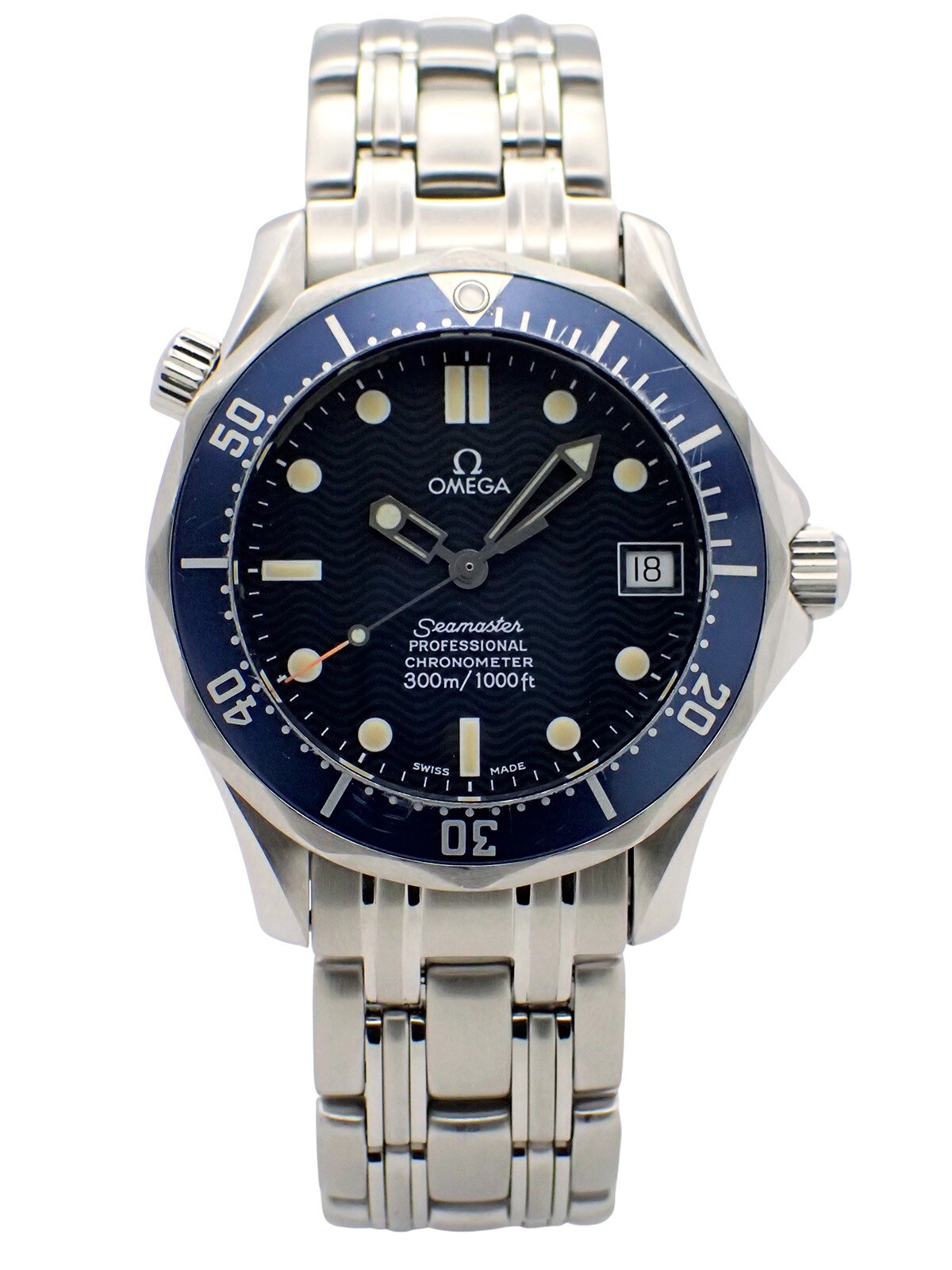 OMEGA Seamaster Professional 300m Mid Size Automatic Date Watch 2551.80  w/Box – Campanha da Mãe Peregrina de Schoenstatt