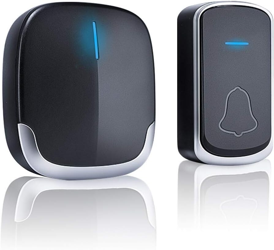 Campanello Wireless senza Filo Citofono da Esterno Suoneria Impermeabile 300m