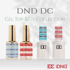 DND/DC Gel Top & Base Coat Collection *Pick Any*