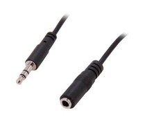 StarTech.com MU1MMFS 0.3 Slim 3.5mm Stereo Ex...