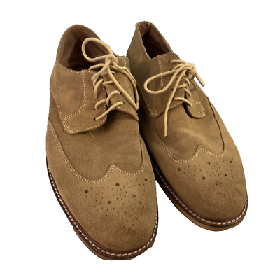 BANANA REPUBLIC Suede Leather Wingtip Dress Shoes Mens 10.5  display picture 1