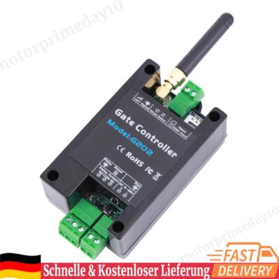 2G Wireless Door Access Remote Control GSM Gate Door Opener Relay Switches