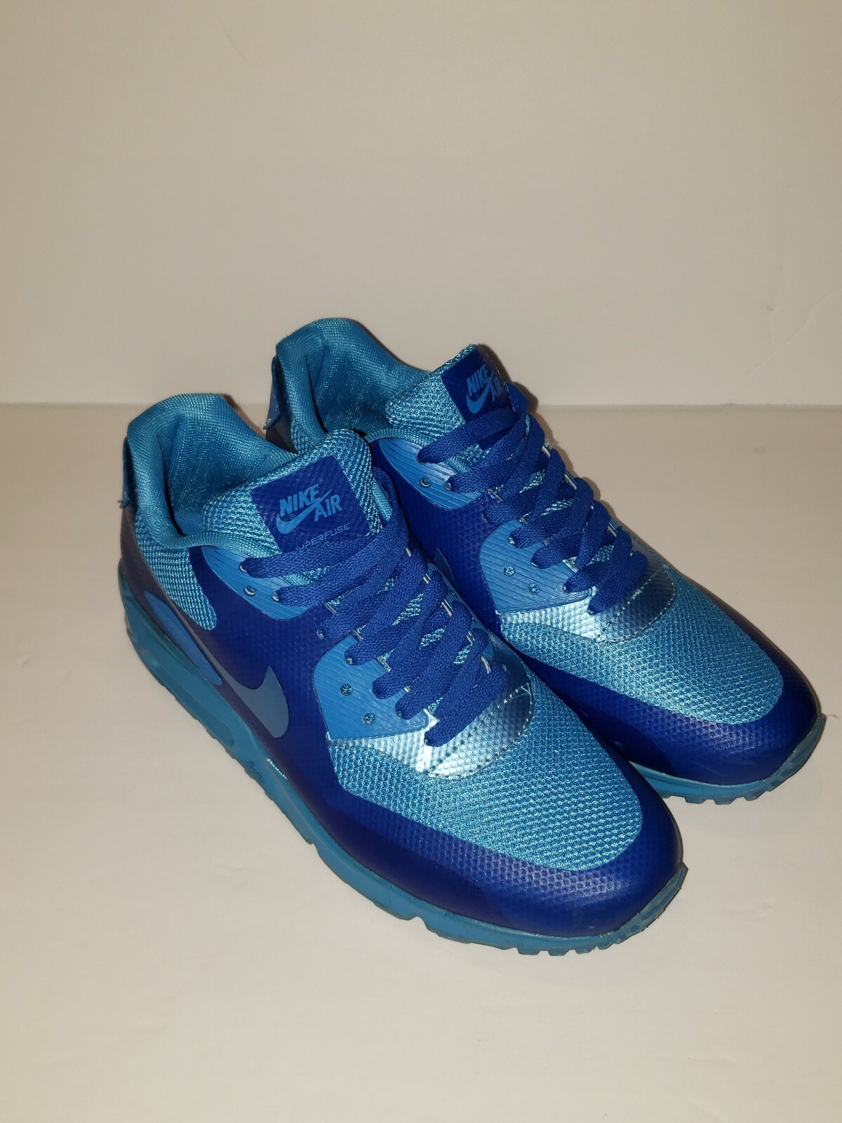 NIKE AIR MAX 90 HYPERFUSE BLUE GLOW 