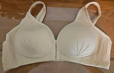 Women Ladies Front Fastening Push Up Bra Non Wired Comfort Soft Cup Underwear
