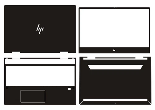 Carbon fiber Vinyl Laptop Sticker Skin Decal Cover for HP Envy x360 15m-dr0012dx