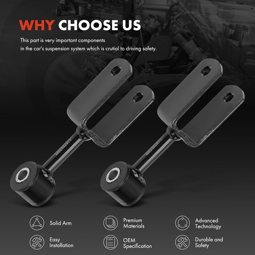 2Pcs Rear Side Sway Bar Link Kit for Mercedes-Benz Sprinter 3500 2010-2019 Dodge - Picture 5 of 9