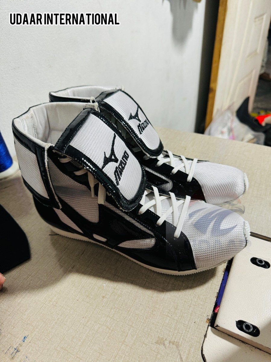 Mizuno Style Boxing Shoes | Black & White | All Sizes Available | eBay