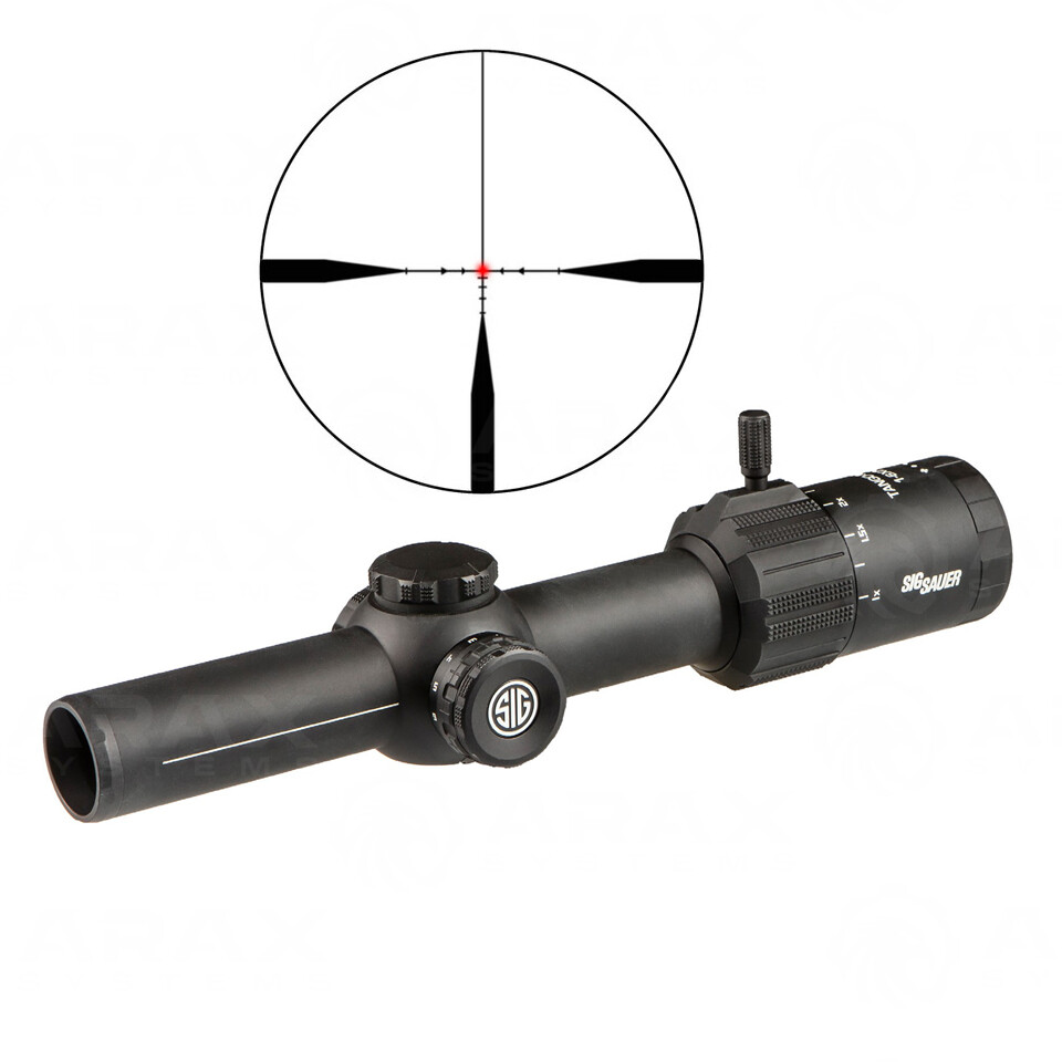 Sig TANGO MSR Scope 1-6X24 SFP FL-6 HELLFIRE Reticle Illuminated