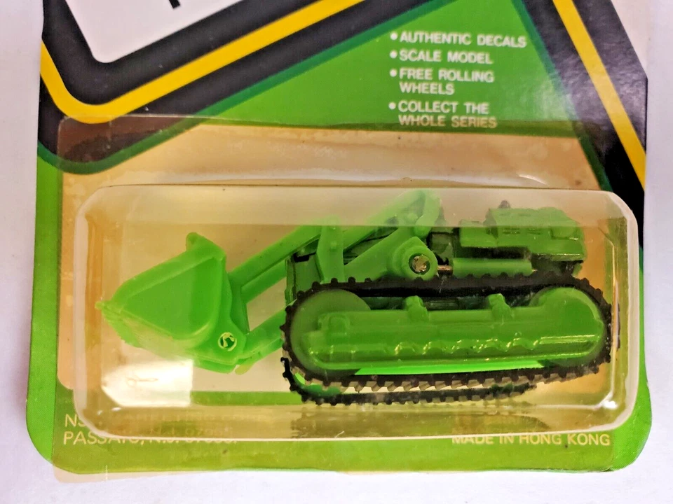 Yatming Task Masters Dozer Front Loader 2 5/8" Long Hong Kong Mint Sealed - Image 4 of 4