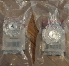 Pair of Kissler Clear Acrylic Lav/Shower Diverter Handles for Valley, 95-7800