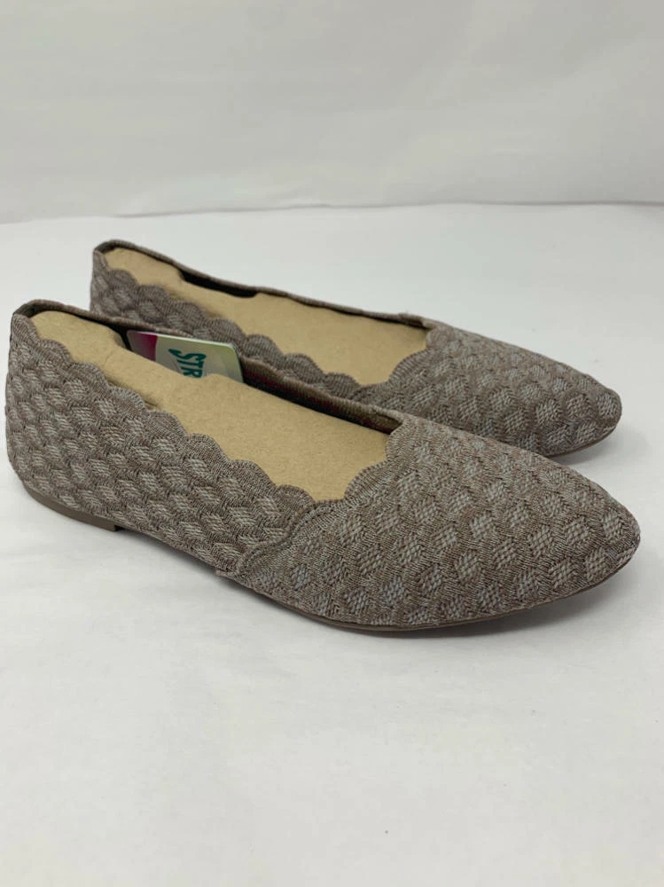Dark taupe flats sales