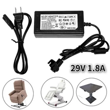29V 1.8A Recliner Power Supply Transformer Cord For Electric Sofa Lift Chair