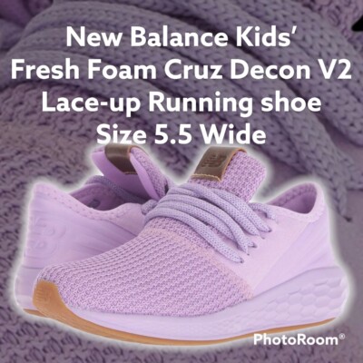 New Balance Kid's Fresh Foam Cruz Decon V2 Running Shoe