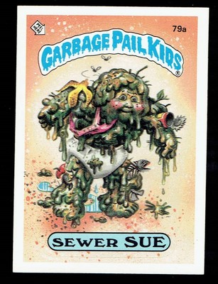 Series 2 To Rank First Among Similar Products Ex/nm Usa Glossy Sewer Sue Garbage Pail Kids: 2nd Series 79a