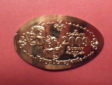 Tokyo Disneyland elongated penny JAPAN cent Chip 'n Dale souvenir coin 2009