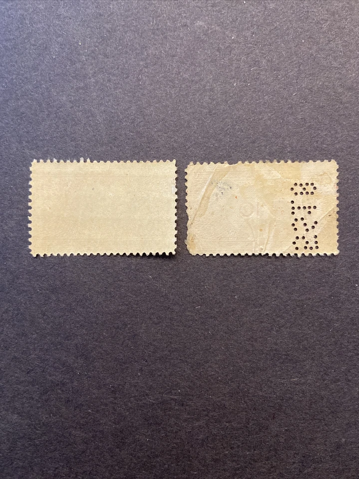 District Of Columbia Revenue Stamp Beverage Tax 1/5 MNH...1/10 Used - Image 2 of 2