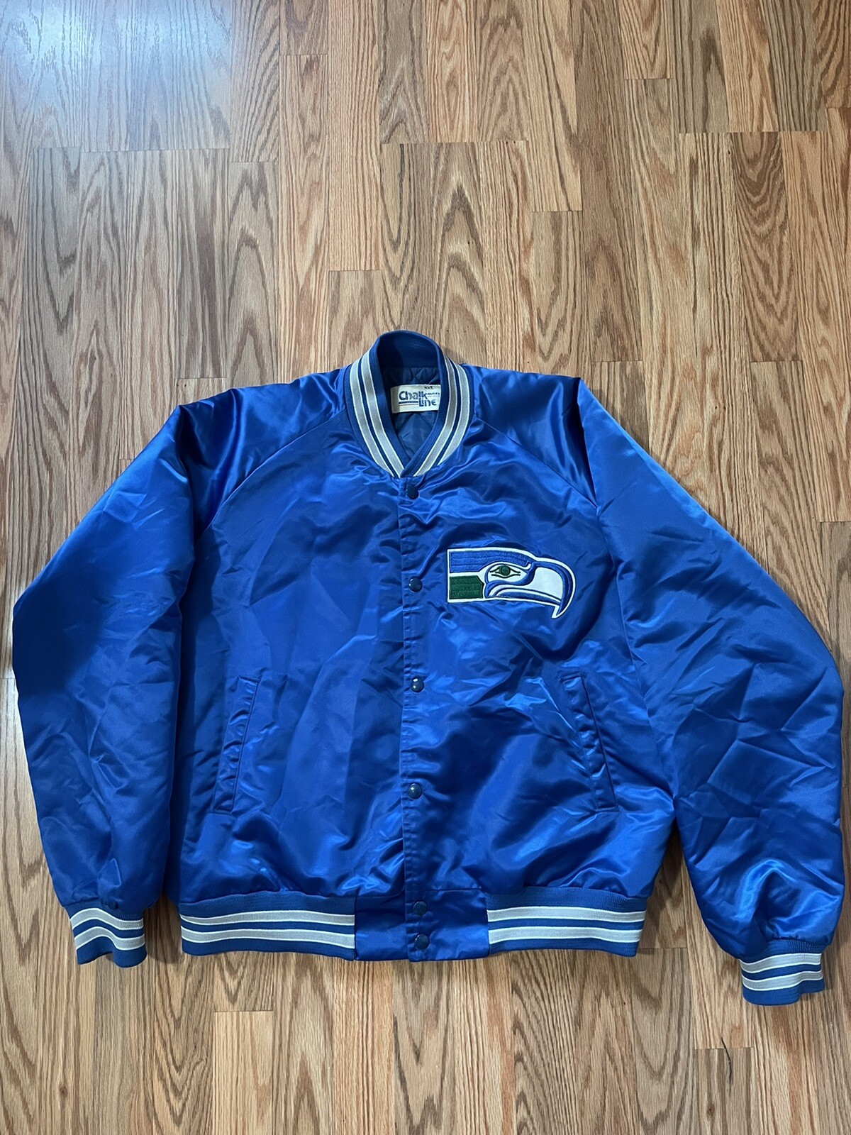 seattle seahawks satin jacket
