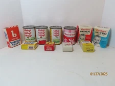 Vintage 1960's Libbey's Gerber SOS pads Kelloggs Rice Krispies Domino Sugar