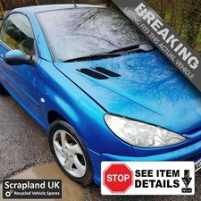PEUGEOT 206 CC Facelift 2003-2008 1.6 ‘Allure’ Blue Petrol Manual  107BHP Fusex2