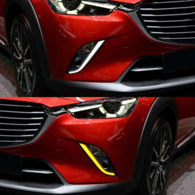 For Mazda CX-3 CX3 2016-2019 DRL Daytime Running Driving LED Light