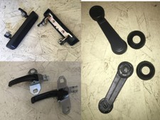 Usa Shipper - Metal Black Exterior Interior Door Window Handle Suzuki Samurai