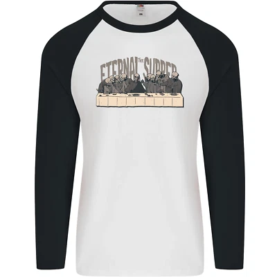 The Eternal Super Letzte Parodie Atheist Totenköpfe Herren L/S Baseball - Bild 1 von 4