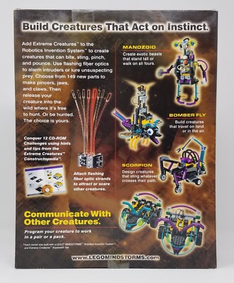 LEGO MINDSTORMS: Extreme Creatures (9732) for sale online | eBay