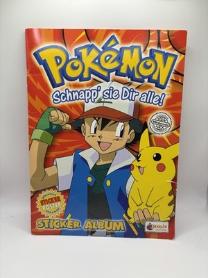 Pokémon Sticker Album 1999 Merlin Collections Rarität | Poster & Sticker drin