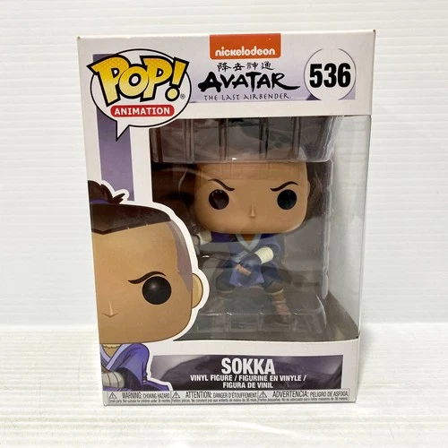 Funko Pop! Animation Avatar: The Last Airbender - Sokka #536 Vinyl Figure - New