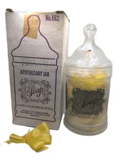 Lightfoot Soap Appothicary Jar With Soap Div. Of Phillip Morris Very Rare